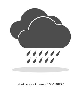 rainy cloud icon