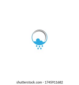 Icono del logotipo de Rainy Cloud
