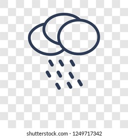 Rainy Day icon. Trendy Rainy Day logo concept on transparent background from Weather collection