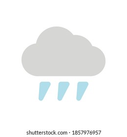 Rainy Day Weather Icon Image