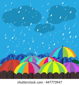 Rainy Days, umbrella