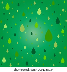 rainy day.vector seamless pattern with water drops.