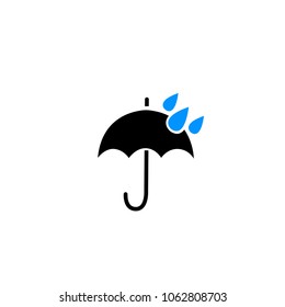 rainy icon illustration