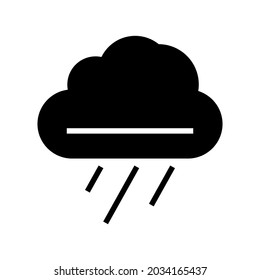 rainy icon or logo isolated sign symbol vector illustration - high quality black style vector icons
