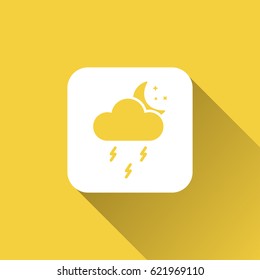 rainy moon icon