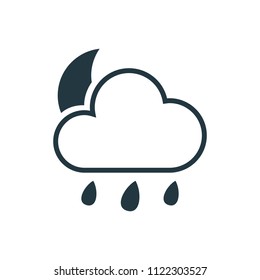 Rainy Night Icon