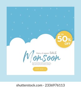 rainy season, clouds and storm, weather nature background