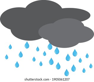 The Rainy Season Has Arrived Vector
