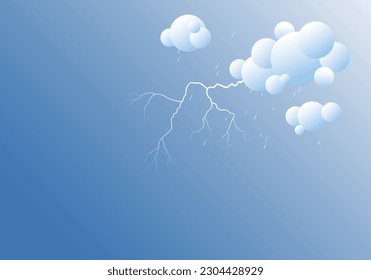 Rainy season illustration vector, Template format for greetings, wishes and celebrations. Annual rainfall time. Exciting wet season activities. Beautiful April rain. Monsoon sale template, leaflet.   