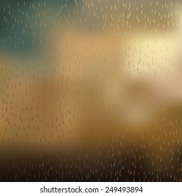 Rainy sky background EPS 10 vector royalty free stock illustration 