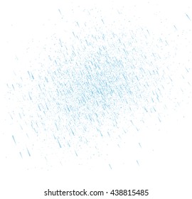 Rainy sky vector illustration
