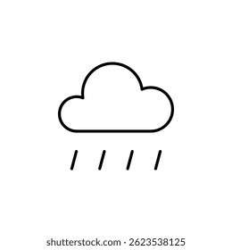 rainy weather, rain season icon