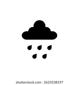 rainy weather, rain season icon