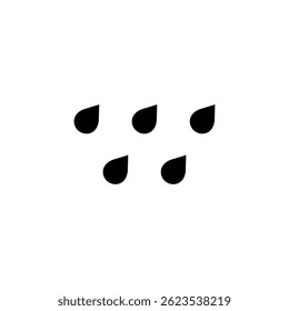 rainy weather, rain season icon