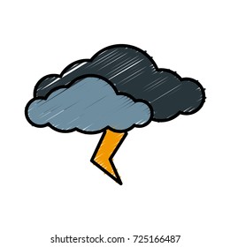 Rainy weather symbol