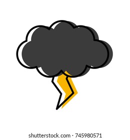 Rainy weather symbol