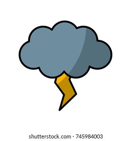 Rainy weather symbol