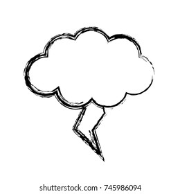 Rainy weather symbol