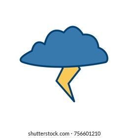 Rainy weather symbol