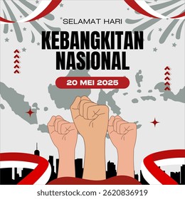 Raise your fists for unity — honoring National Awakening Day of Indonesia.