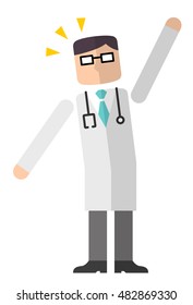 Raise your hands: doctor