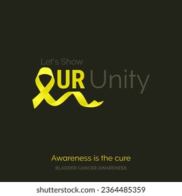 Raise Your Voice Bladder Cancer Awareness Design Template