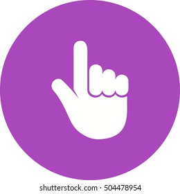 Raised Finger