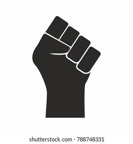 Raised Fist / Black Power Symbol Vector