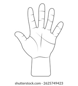 raised fist icon vector . icon for apps and websites isolated white background . 