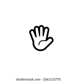 Raised Hand Icon