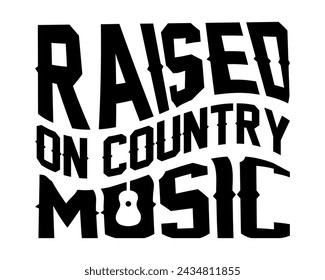 Raised on country music design