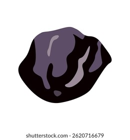 Raisin dried fruit isolated on white background. Vector illustration of green, red and blue raisins in flat style. Icon of dried blue, red and green grapes. Healthy snacks