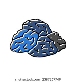 raisin grape color icon vector. raisin grape sign. isolated symbol illustration