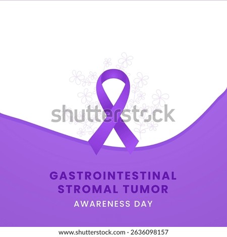 Raising Awareness for Gastrointestinal Stromal Tumor, Join the Fight on GIST Awareness Day with Purple Ribbons and Hopeful Hearts.