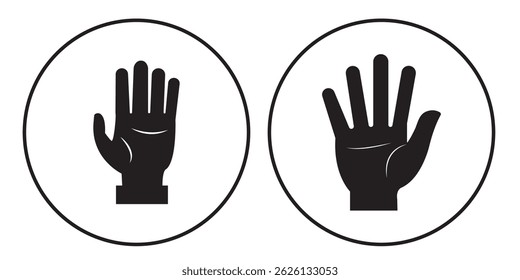 Raising hands linear icon. Voting. Thin line customizable illustration. Contour symbol. Vector isolated outline drawing. Black and White color.