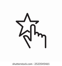 raiting customer review icon sign vector