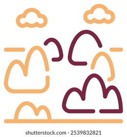 Raja Ampat icon for web, app, infographic, etc