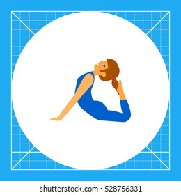 Rajakapotasana Pose Icon 2