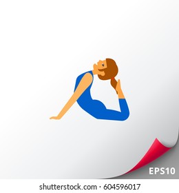 Rajakapotasana Pose Icon 2