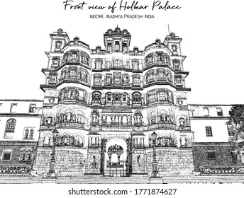 Rajwada is a historical palace in Indore city built by the Holkars of the Maratha Empire about two centuries ago