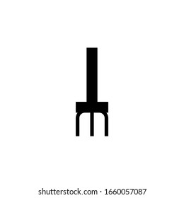 Schwarz-Weiß-Symbol