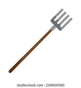 rake farm tool equipment icon