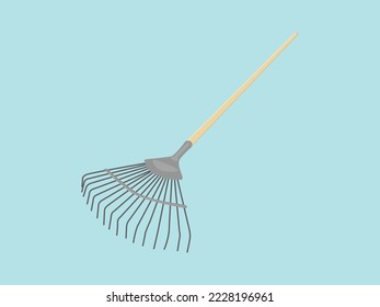 rake garden tool graph garden 