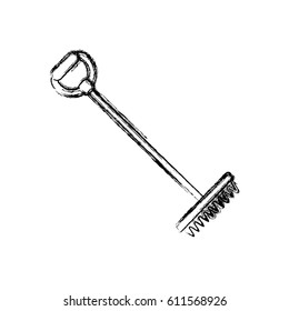 Rake gardening tool