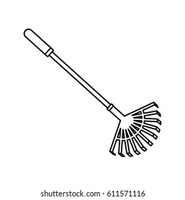 Rake gardening tool