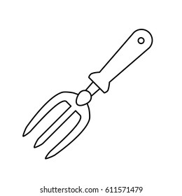 Rake gardening tool