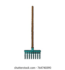 Rake gardening tool