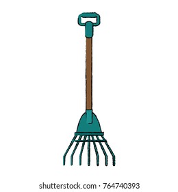Rake gardening tool