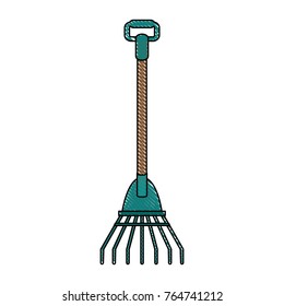 Rake gardening tool