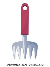 rake gardening tool handle icon